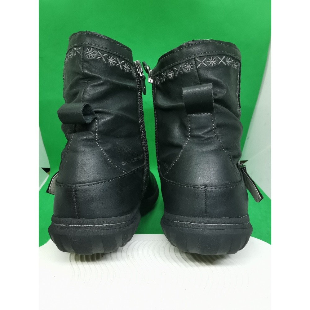 JBU By Jambu Dottie Water Resistant Black Ankle Boots Side Zip Size 9 M - Picture 13 of 16